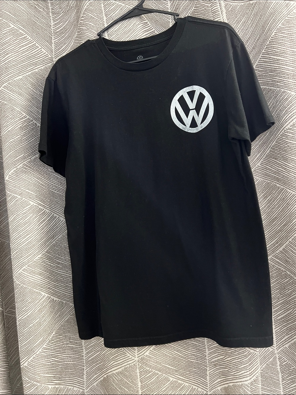 Volkswagen Black Logo Short Sleeve Tee